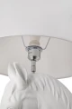 MOOSEE lampa podłogowa KOŃ HORSE STAND    S biała - włókno szklane