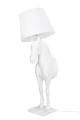 MOOSEE lampa podłogowa KOŃ HORSE STAND    S biała - włókno szklane