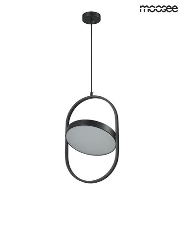 MOOSEE lampa wisząca SPINNER 26 czarna