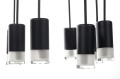 MOOSEE lampa wisząca FLUSSO 8 czarna