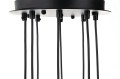 MOOSEE lampa wisząca FLUSSO 8 czarna