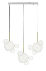 MOOSEE lampa wisząca CAPRI LINE 3 złota   / biała