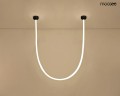 MOOSEE lampa wisząca LASSO 400 Smart      czarna