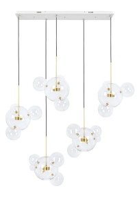 MOOSEE lampa wisząca CAPRI LINE 5 złota