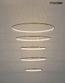 MOOSEE lampa wisząca RING SLIM L złota