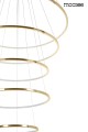 MOOSEE lampa wisząca RING SLIM L złota