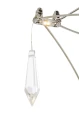 MOOSEE lampa wisząca CONSTELATION 77 -    LED, stal szczotkowana