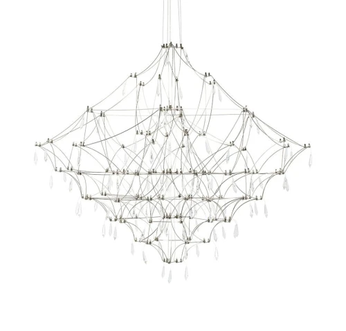 MOOSEE lampa wisząca CONSTELATION 100 -   LED, stal szczotkowana