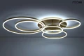 MOOSEE lampa sufitowa / plafon RINGS 6    złota
