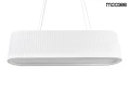 MOOSEE lampa wisząca MAZAYA biała